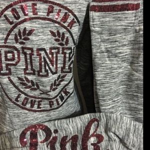 ✨RARE✨ Russian Ruby Gray Marled Bling Set